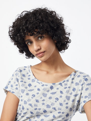 Ragwear T-Shirt 'FLORAH' in Weiß