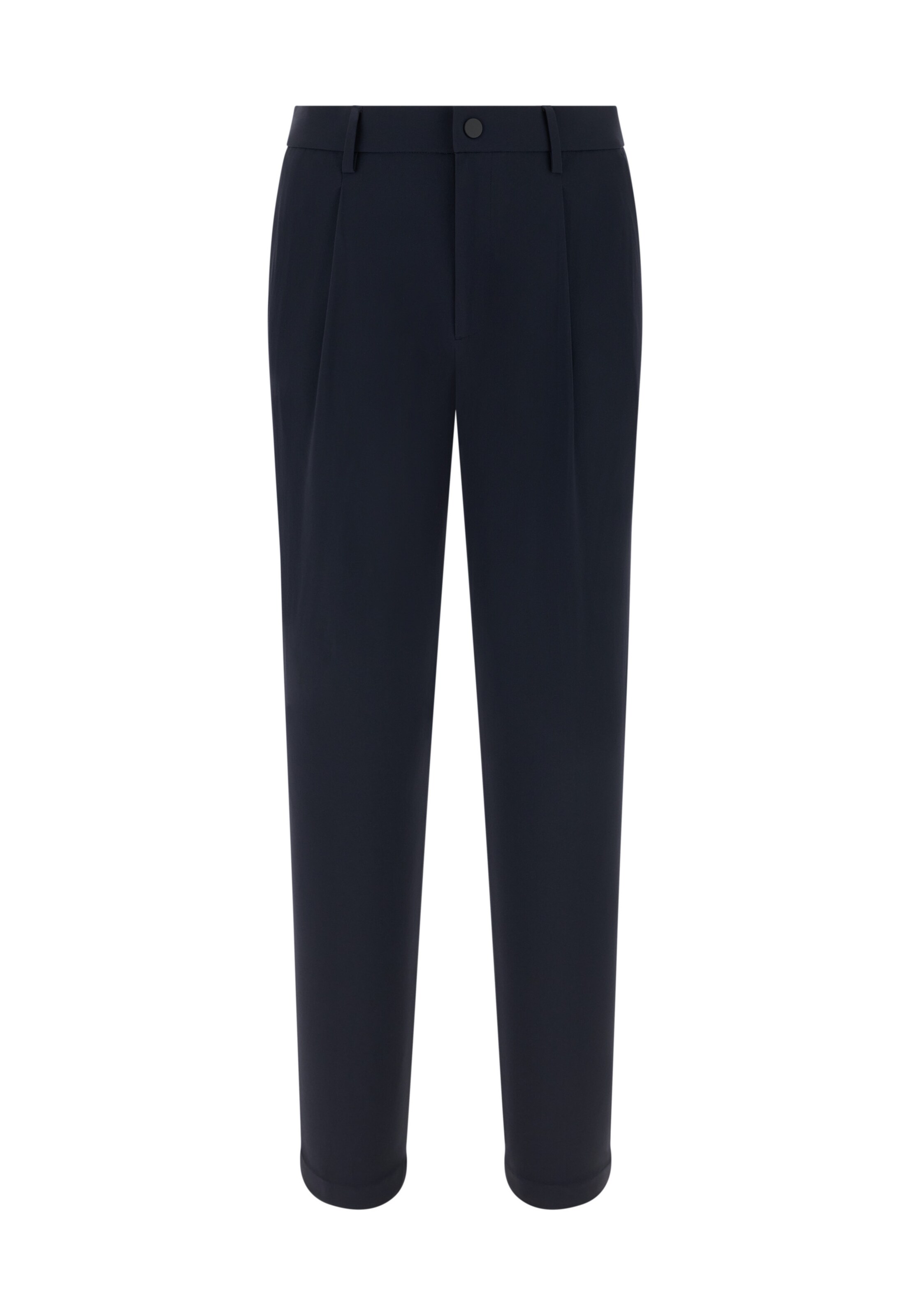 Coupe slim Pantalon Boggi Milano en bleu : devant