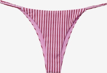 Pull&Bear Bikinitrusse i pink: forside