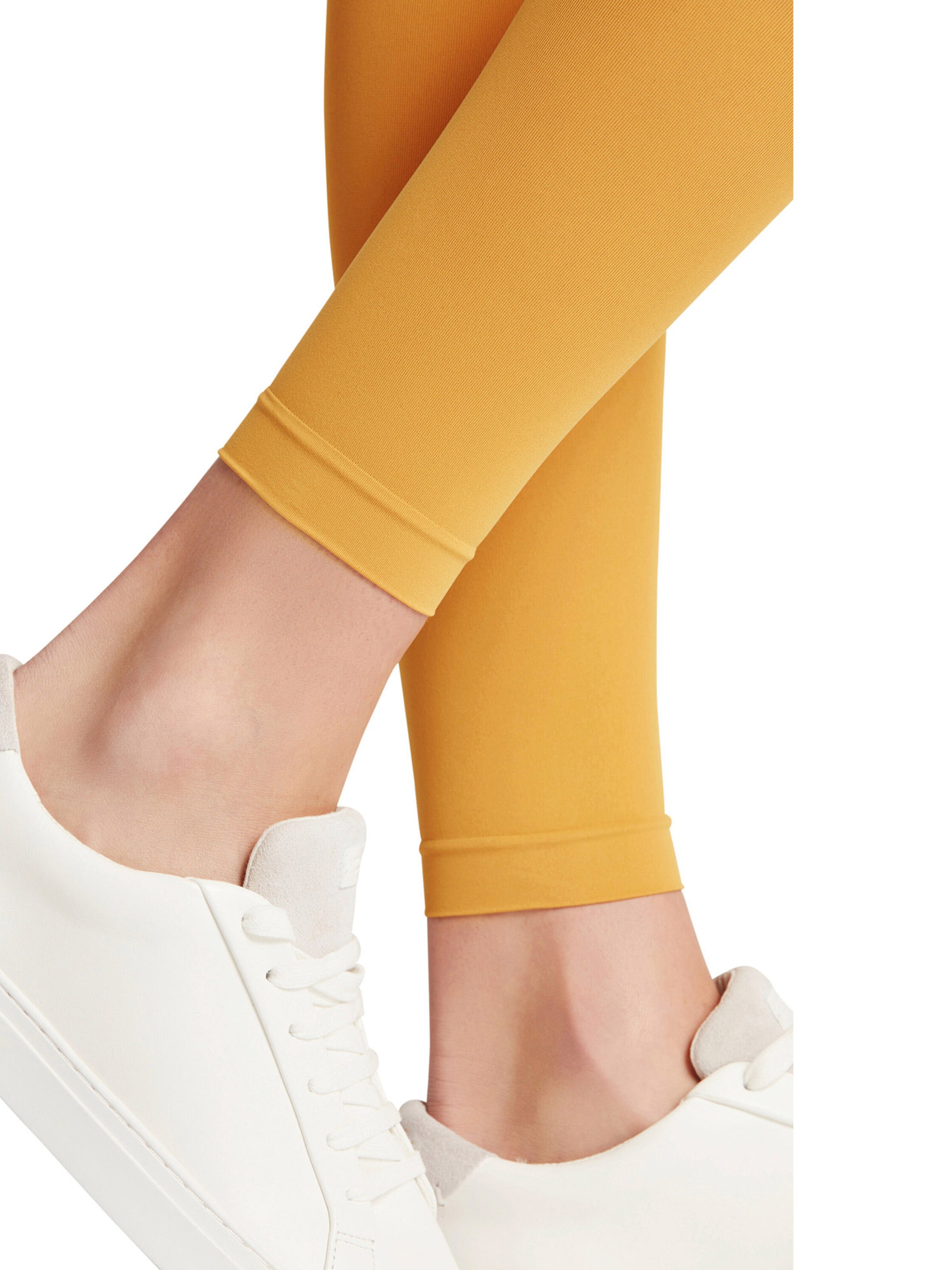 FALKENajlonske hulahopke 'Pure Matt' - žuta boja