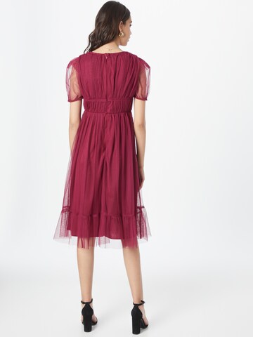 Maya Deluxe Cocktail Dress in Red