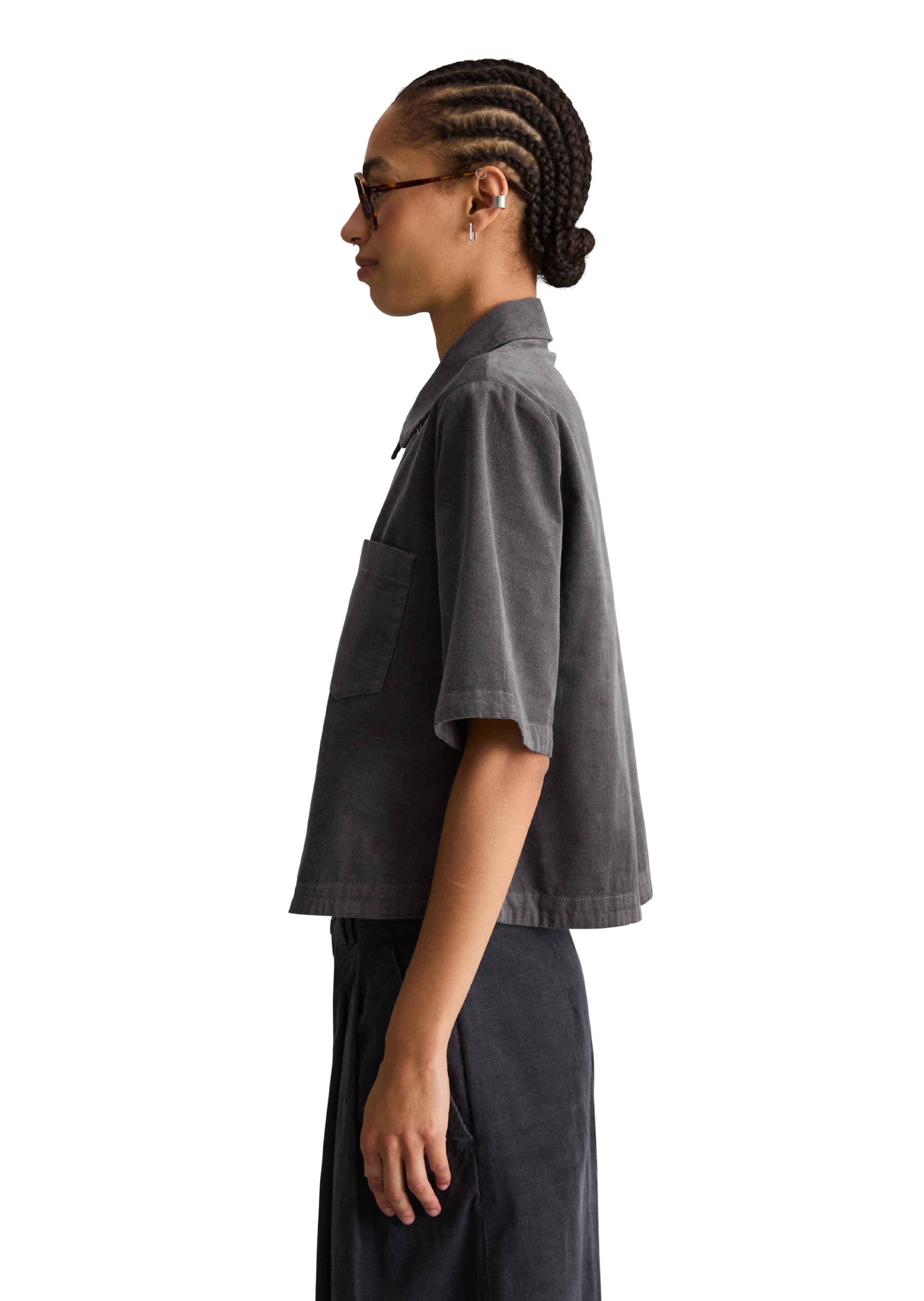 Marc O'Polo DENIM Blouse in Grijs