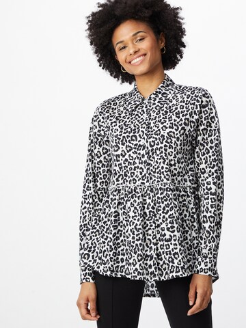 Camicia da donna di Grace in nero: frontale