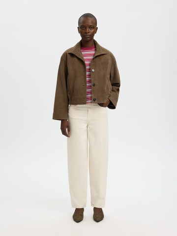 SELECTED Shirt 'SLFEssential' in Roze