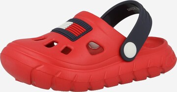 TOMMY HILFIGER Sandals & Slippers in Red: front