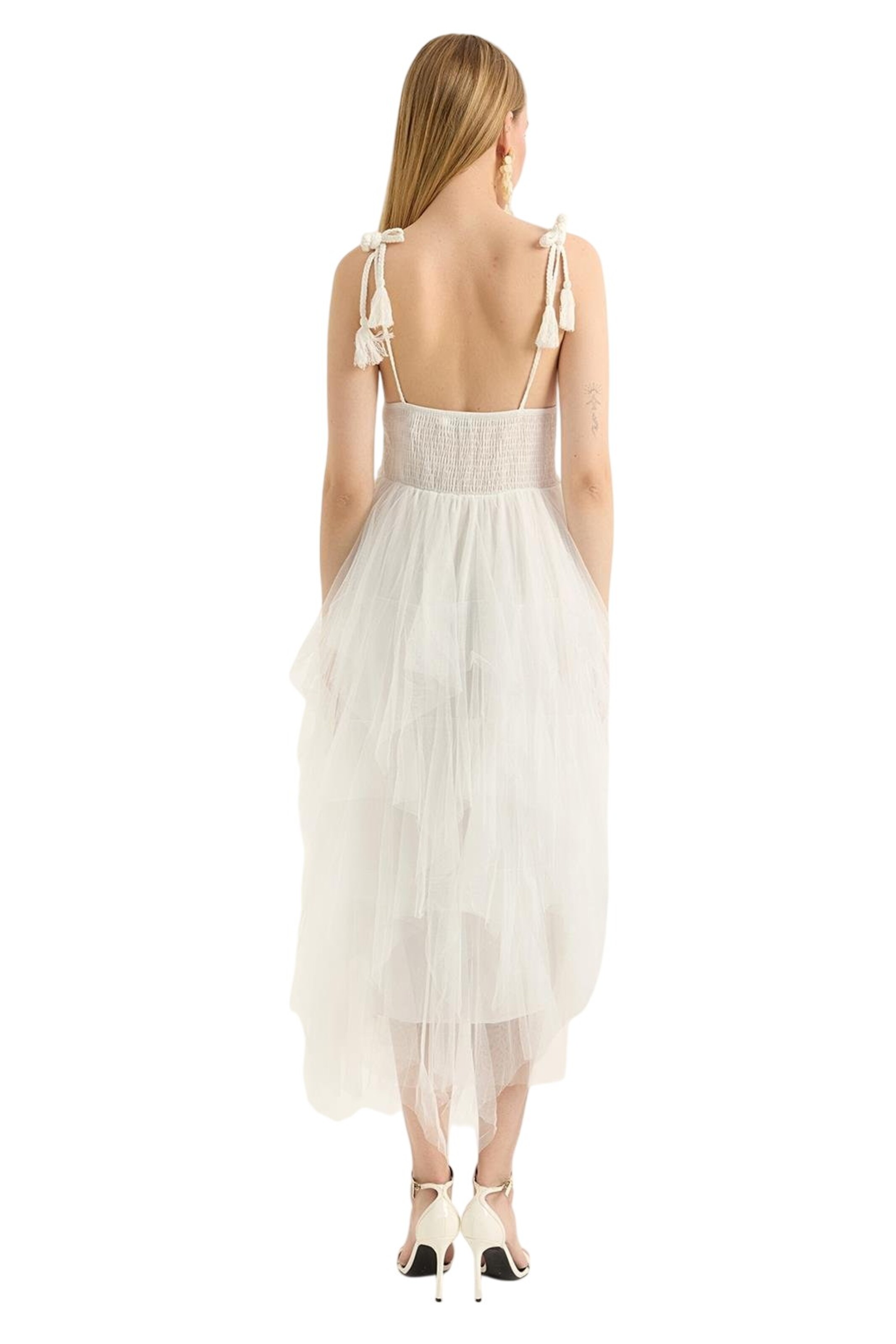 HOME STORE Dress in White