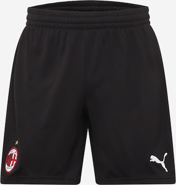 PUMA Normální Sportovní kalhoty 'Mailand' – černá: přední strana