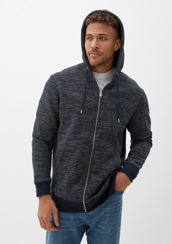 Veste de survêtement s.Oliver en bleu : devant