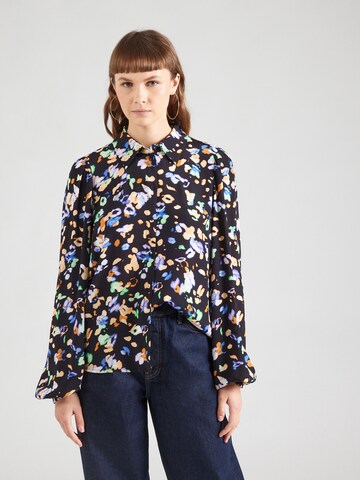 YAS Bluse 'YASLERA' in Schwarz: Vorderseite
