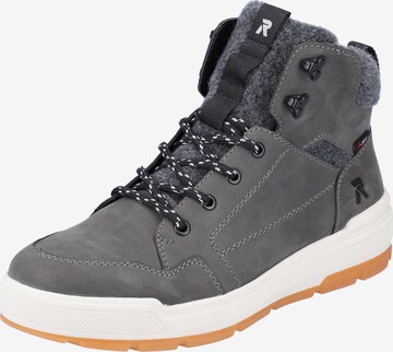 Rieker EVOLUTION Lace-Up Boots in Grey: front