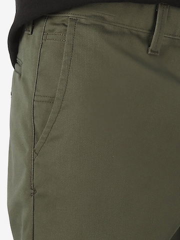 Coupe slim Pantalon chino 'Authentic' VANS en vert