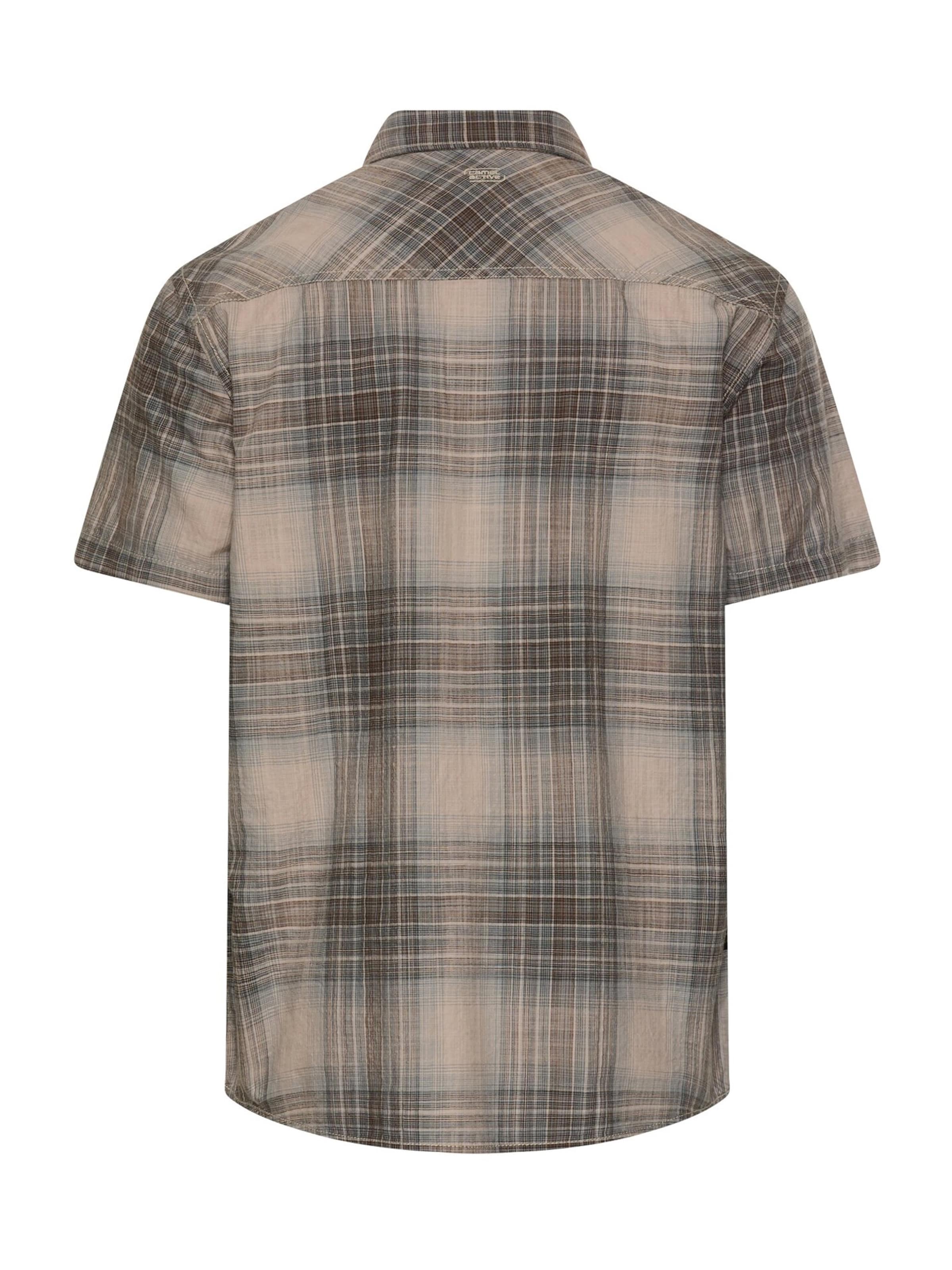 CAMEL ACTIVE Regular fit Button Up Shirt in Brown