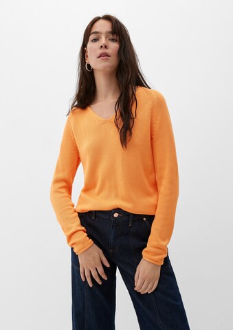 QS Pullover in Orange: predná strana