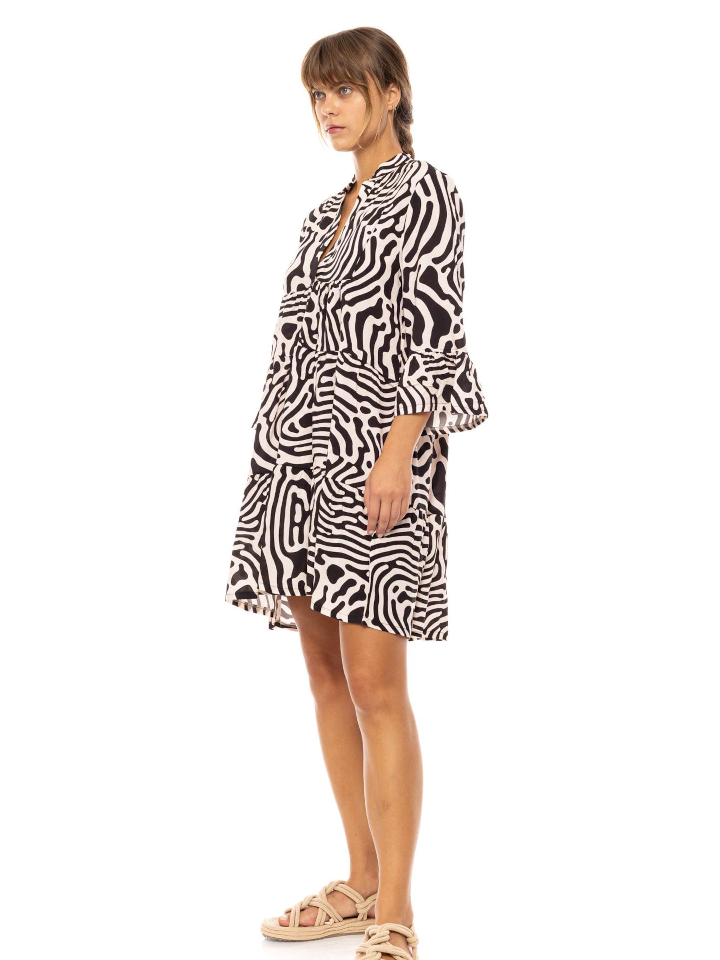 Pink Label Summer Dress in Black