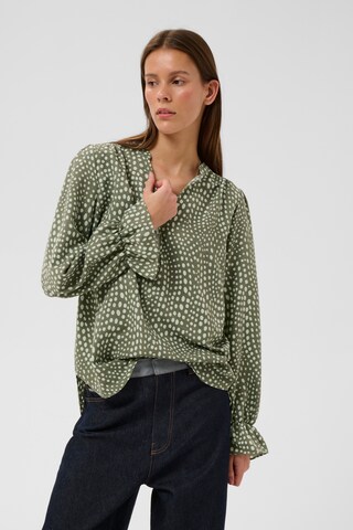Chemisier 'LIBERTY' InWear en vert : devant