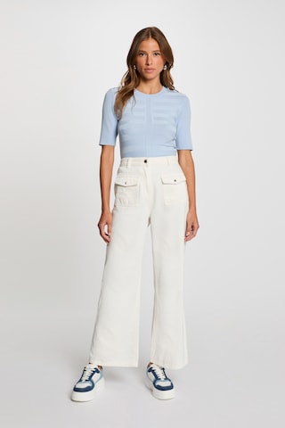 Morgan Sweater 'MENTHE' in Blue