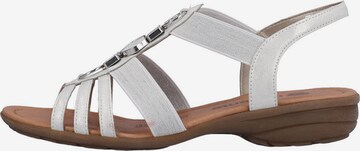 REMONTE Strap Sandals in White