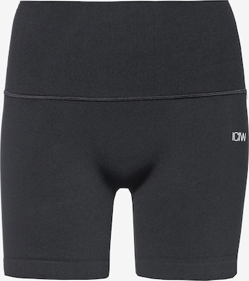 ICANIWILL Workout Pants 'Define' in Black: front