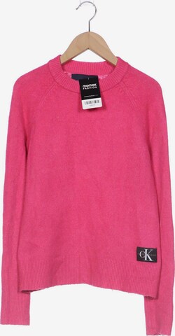 Calvin Klein Jeans Sweater & Cardigan in XS in Pink: front