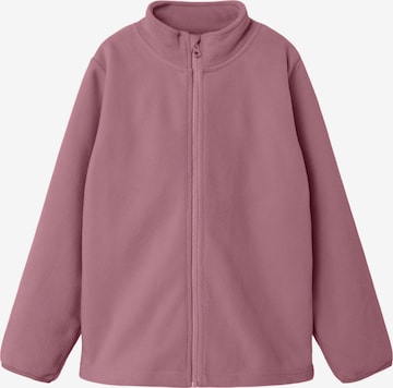 NAME IT Fleece Jacket 'Spektra' in Purple: front