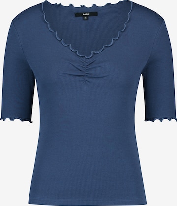 T-shirt zero en bleu : devant