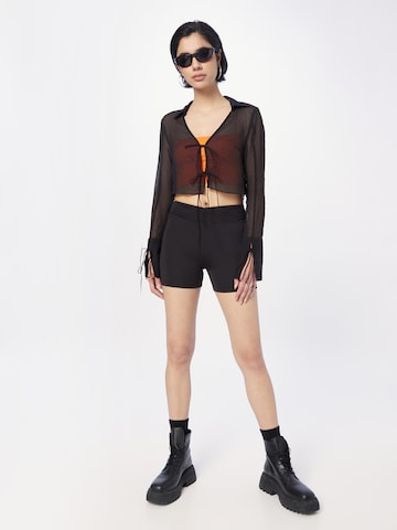 ABOUT YOU Skinny Shorts 'Ria' (GRS) in Schwarz