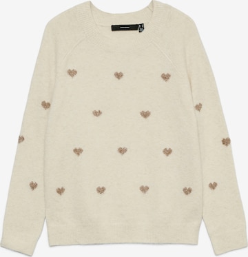 VERO MODA Свитер 'VMDOFFY' в Бежевый: спереди