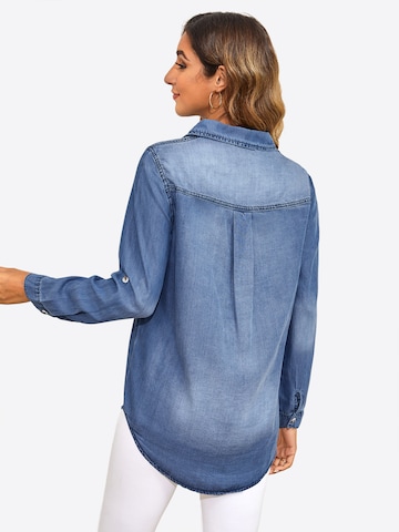 Imily Bela Blouse in Blauw: terug