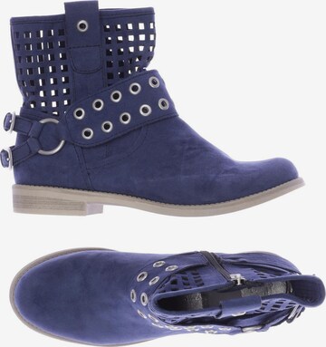 MARCO TOZZI Dress Boots in 38 in Blue: front
