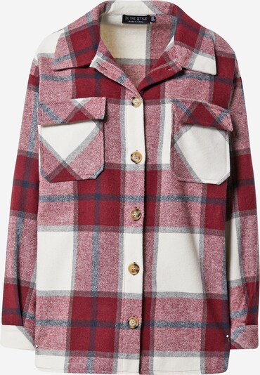 In The Style Between-season jacket 'JOSSA' in Blue / Blood red / White, Item view