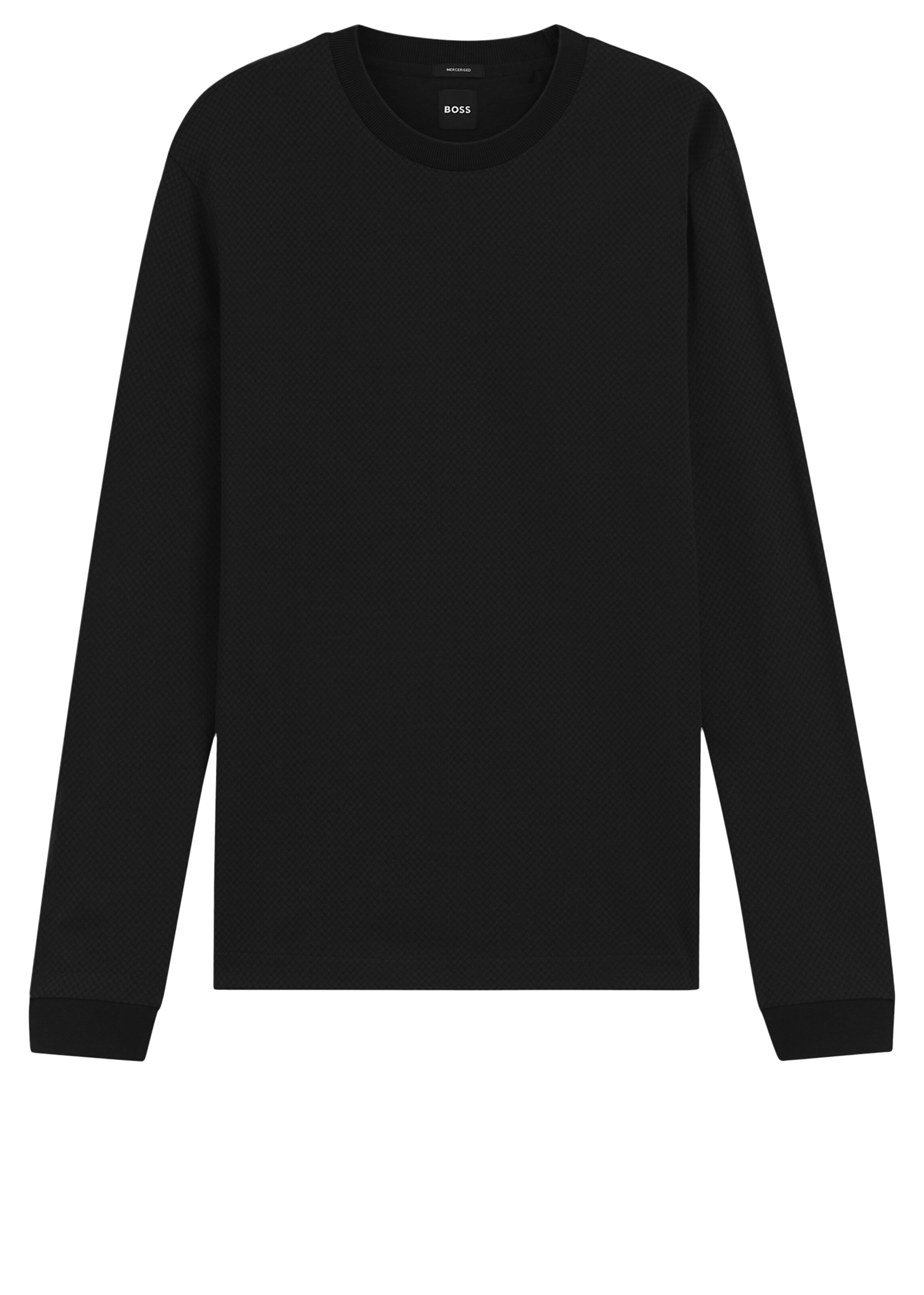 BOSS Shirt 'H-Talley' in Black: front