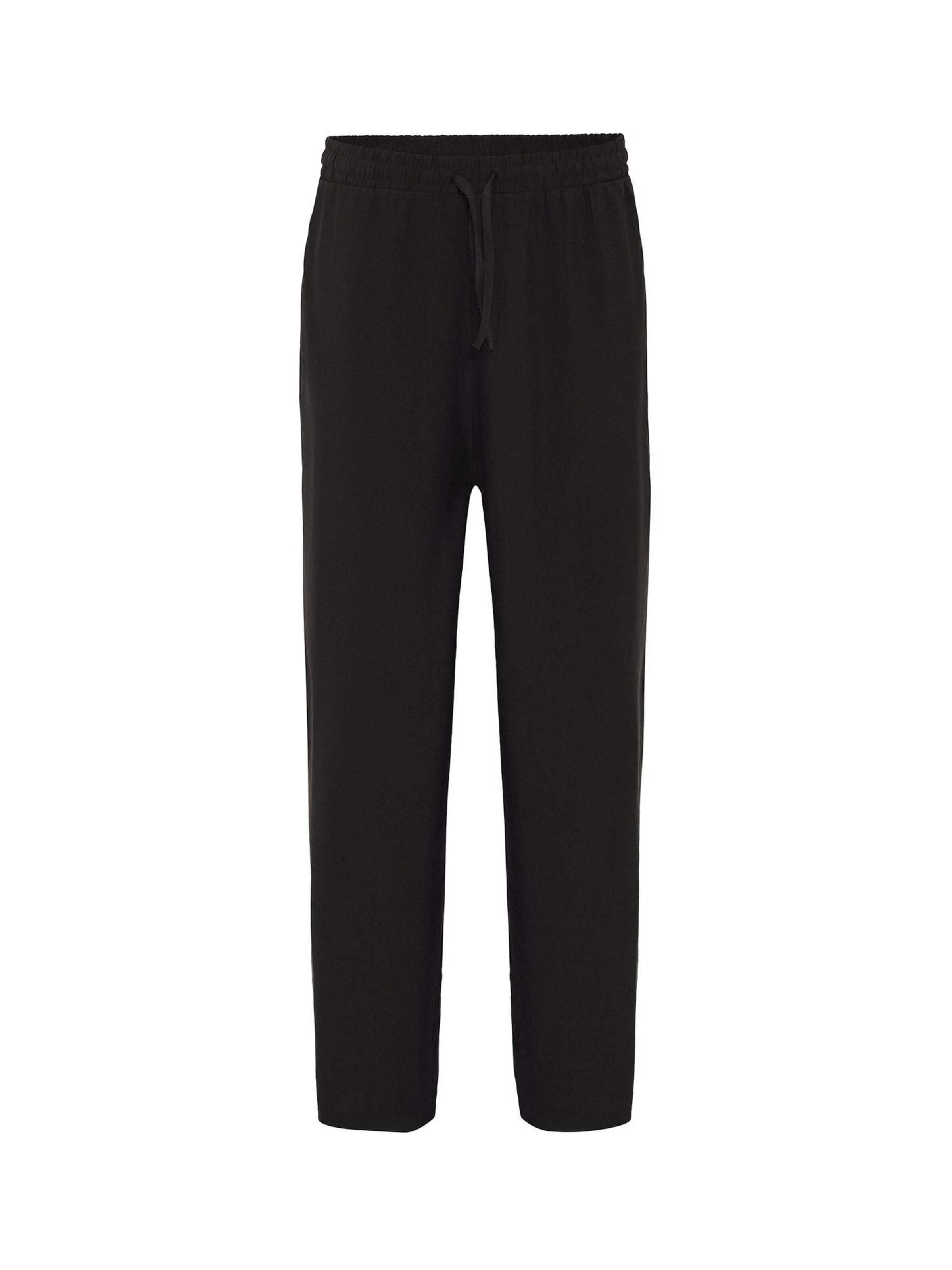 Dandalo Baggy Παντελόνι σε μαύρο: μπροστά