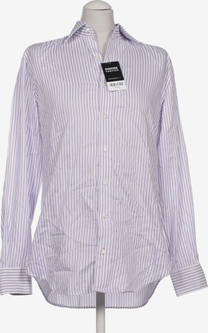 Tommy Hilfiger Tailored Button Up Shirt in M in Purple: front