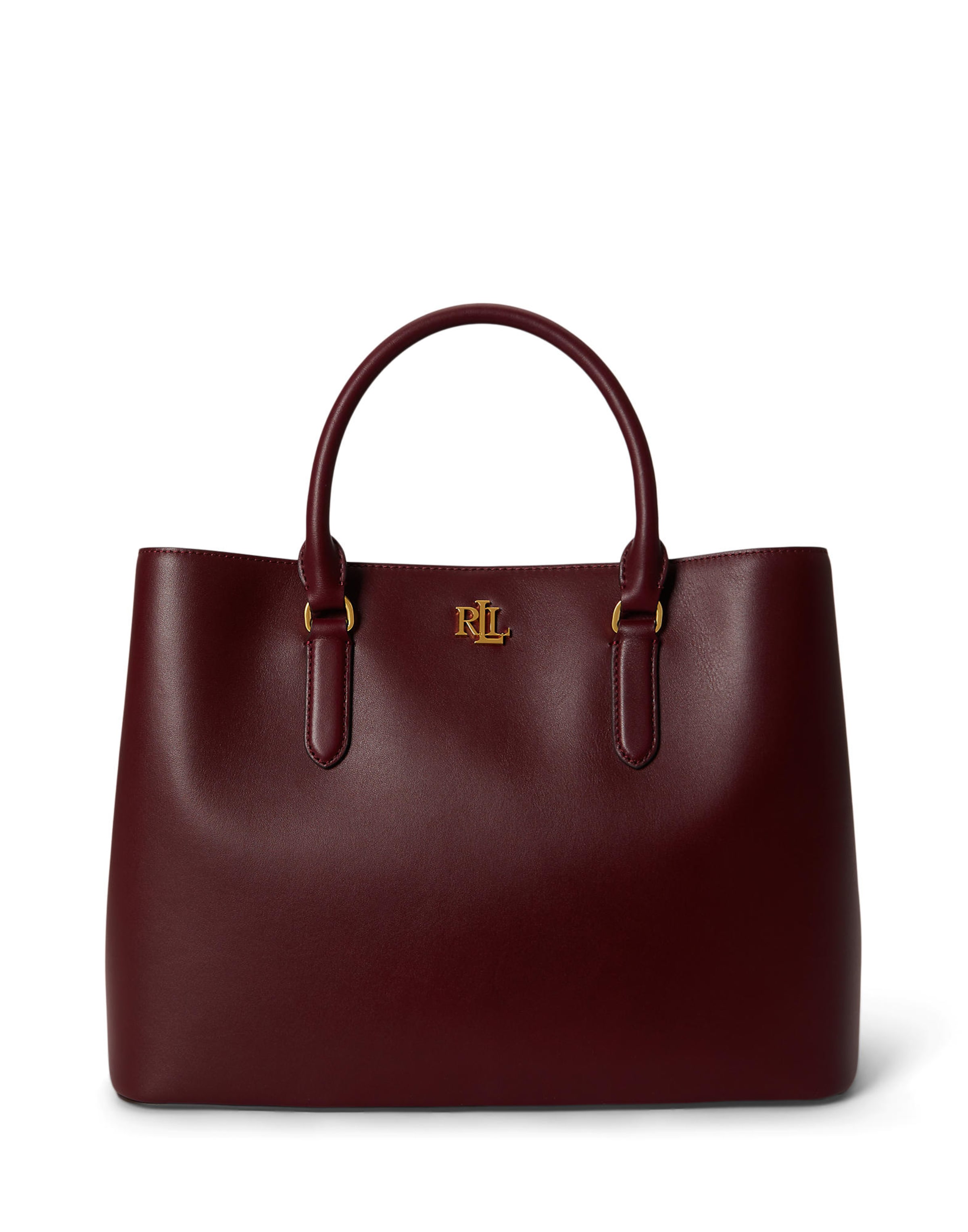 Sacs à main 'MARCY' Lauren Ralph Lauren en rouge : devant