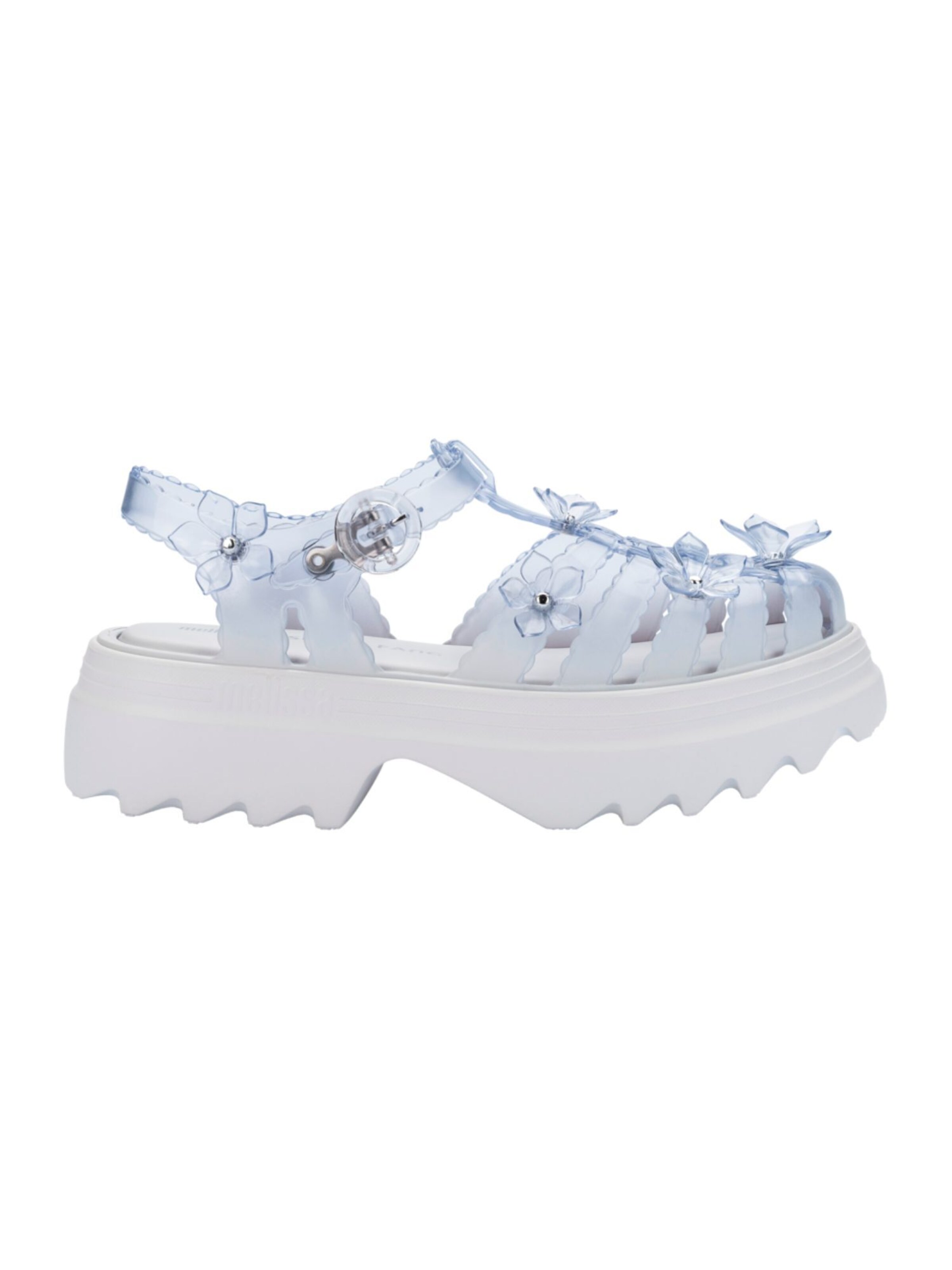 MELISSA Sandale 'Possession Sakura x Susan Fang' in Weiß: Vorderseite