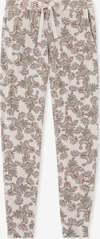 Pantalon de pyjama ' 95/5 ' SCHIESSER en beige : devant