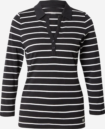 GERRY WEBER Shirt in Zwart: voorkant