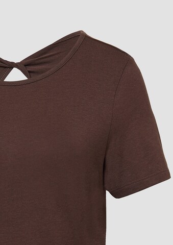 s.Oliver T-Shirt in Braun