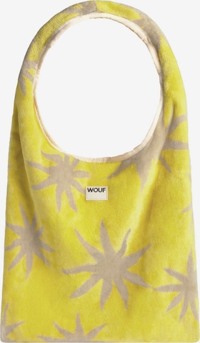 Borsa a spalla di Wouf in giallo: frontale