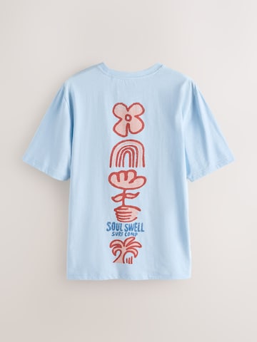 T-Shirt Next en bleu
