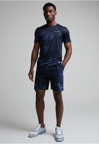 MONTERRAIN Regular Sportbroek in Blauw