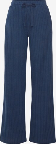 LASCANA Pyjamabroek in Blauw: voorkant