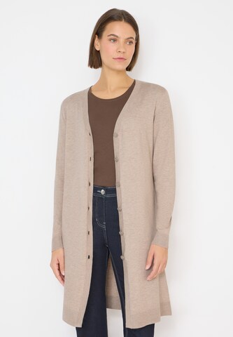 CECIL Strickjacke in Beige: Vorderseite