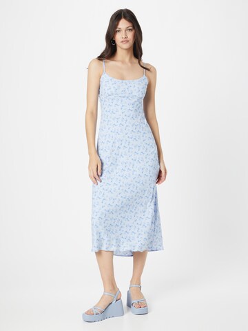 HOLLISTER Summer Dress in Blue: front