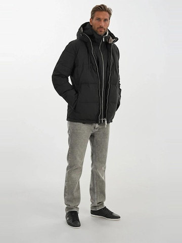 Veste d’hiver 'AS457' Alessandro Salvarini en noir