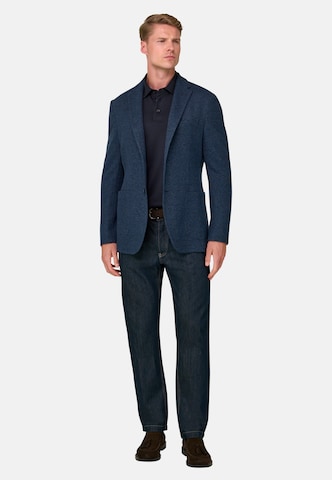 Boggi Milano Slim fit Colbert in Blauw: voorkant