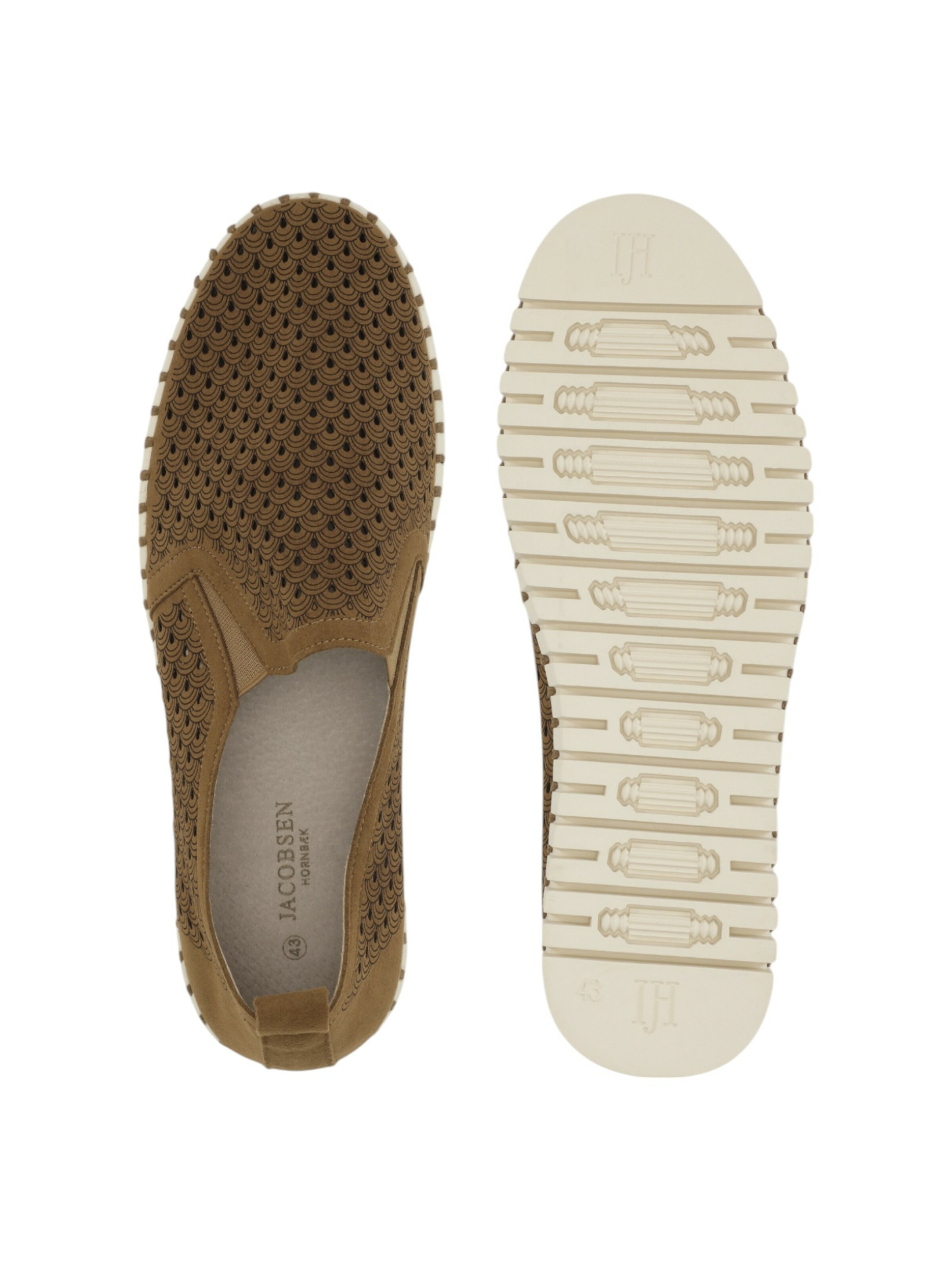 ILSE JACOBSEN Slipper 'TULIP140M' in Braun
