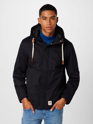 Fat Moose Between-Season Jacket 'Sailor' in Black: front