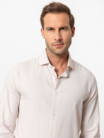 Antioch Slim fit Button Up Shirt in Grey