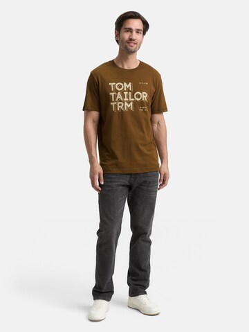 TOM TAILOR Shirt in Bruin